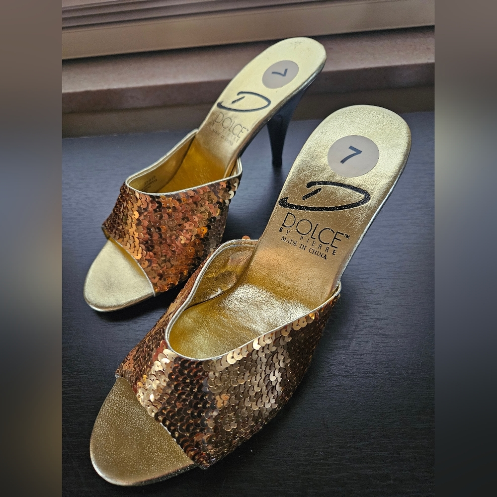 NWT Dolce by Pierre Sequin Heels - Size 7